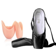 Damen Satin Ballettschuhe