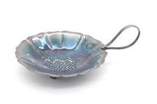 Vintage versilbertes Teesieb