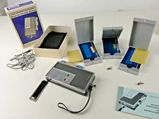 Memocord K70 Assmann Diktiergerät mit 3 Ind-X-Matic Cassetten Spionage Z-3532