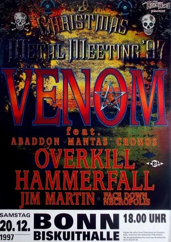 Venom 1997 plakat - venom,