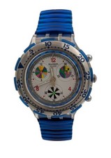 Original swatch aqua chrono - original,