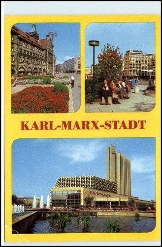 Karl marx stadt - karl-marx-stadt, ddr