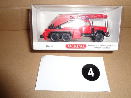 Wiking feuerwehr kranwagen - wiking,