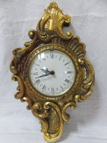 Wanduhr gold optisch - wanduhr,