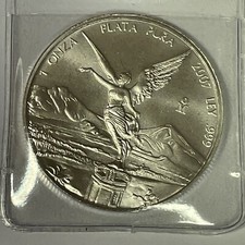1 OZ PLATA PURA 2007 Mexiko Silber 31,1g 999/1000 RAR Sehr Selten