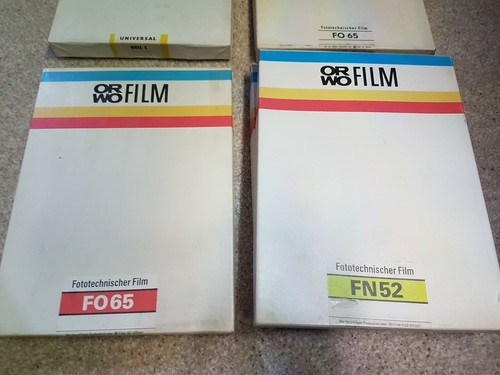 Orwo fototechnischer film fn52 - fototechnischer,