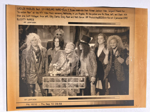 Guns roses photograph - guns, axl