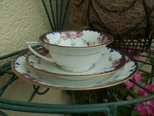 Art deco kaffeegedeck - art,