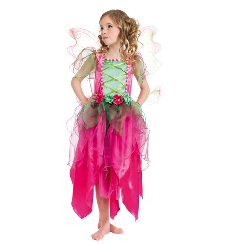 Blumenfee kostüm elfe pink - blumenfee,