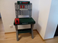 Bosch Kinder - Werkbank mit Schraubstock von Theo Klein ca HBT 95 x 47 x 30 cm