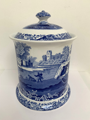 Spode blau weiß italienisch - blau,