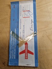 Flugticket alt Swissai, , LasPpalmas Madrid Lissabon   und Rio  1965