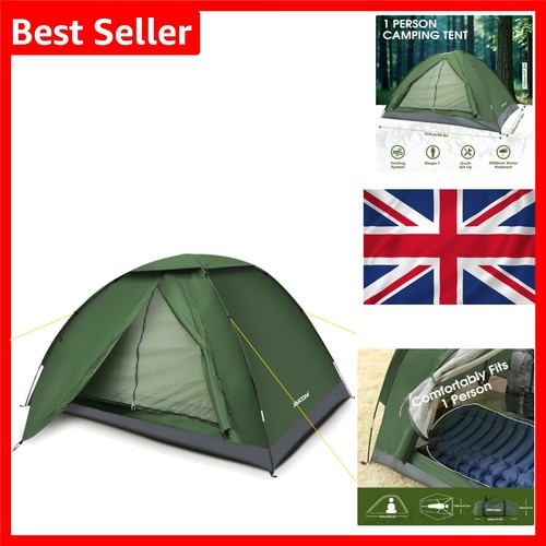 Mann zelt backpacking - zelt,