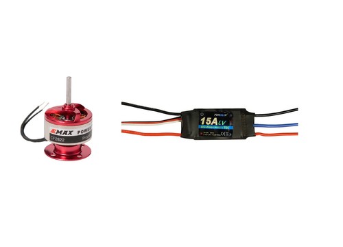 Brushless motor regler set - brushless-motor,