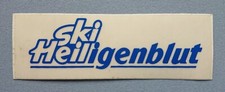 Aufkleber Werbung Reklame Wintersport Sport Ski Heiligenblut 8,8 x 2,8 cm