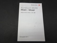 Kursbuch Rhein Mosel 1995 1996