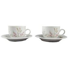 2er Set Untertasse Kaffeetasse mit Tasse Winterling Kirchenlamitz