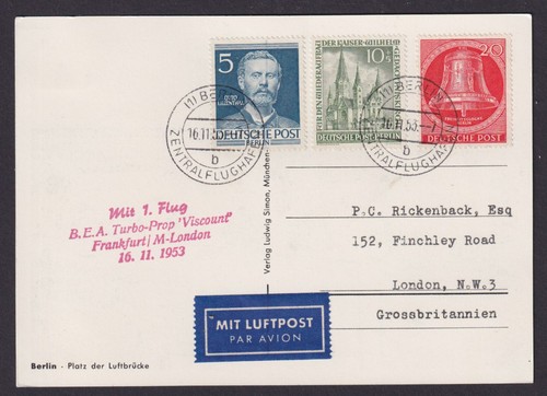 Flugpost brief air mail - flugpost,