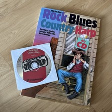 Martin Rost ROCK BLUES COUNTRY HARP mit CD!  Mundharmonika spielen