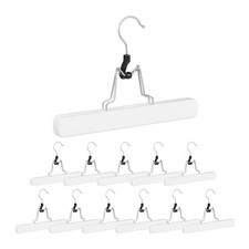 Hosenspanner Hosenbügel Holzkleiderbügel Rutschfester Bügel rutschfest 12 Stück