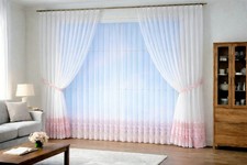 NEU Traumhafte Voile-Gardine