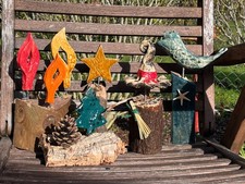 Flammen, Stern, Fisch, Tanne