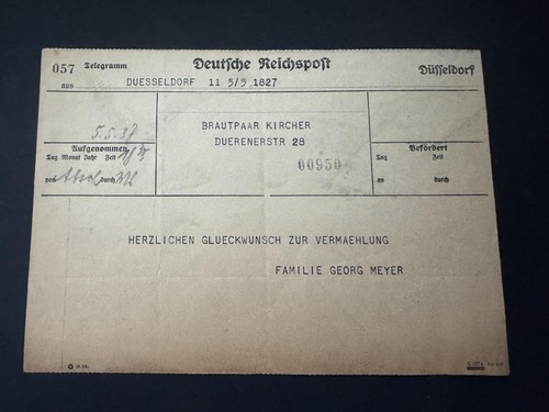 Deutsches reich deutsche - deutsches, dr