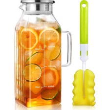 Glaskaraffe 2L Wasserkrug