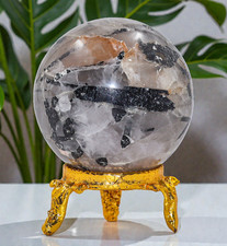 Weiße RUTILIERTE Quarz