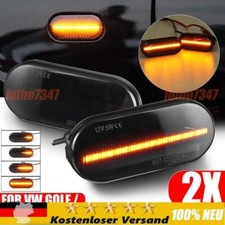 2x LED SEITENBLINKER Schwarz