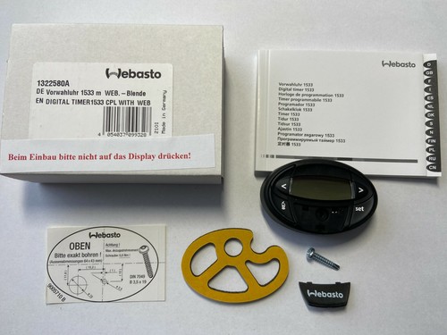 Webasto vorwahluhr 1533 - webasto,