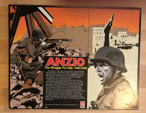 Anzio avalon hill auflage - anzio, 4.