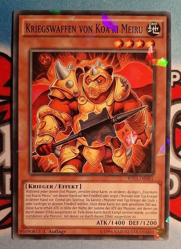 Yugioh kriegswaffen von - yugioh, - kriegswaffen