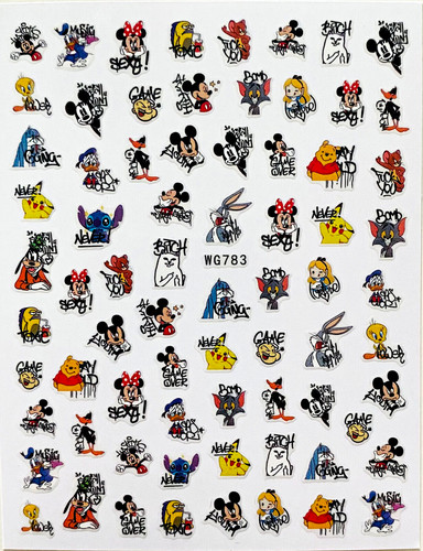 Nail art nagel sticker - art,