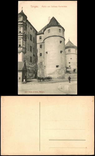 Ansichtskarte torgau schloss - torgau,