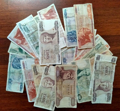 Alte banknoten für sammler - alte,