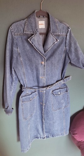 Damen jeansmantel gin - damen, gr.42