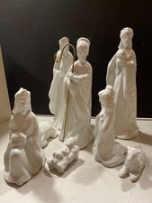 Figurenset  Skulptur Krippe, Porzellan