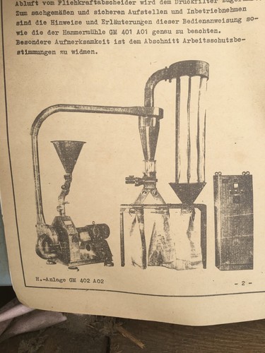 Ddr hammermühle komplett - ddr,