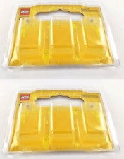 2 Stück LEGO Blister gelb , Aufbewahrung, leer ohne Inhalt, Boxen, Neu