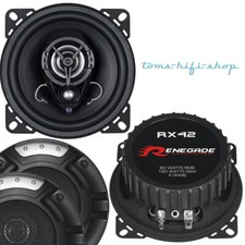 Renegade RX-42 120 Watt 10cm Koax Lautsprecher Set PKW Auto Boxen 100mm 