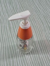 Kleiner Vintage orange Glas &