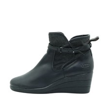 UGG Damen 1005286 Stiefelette Schwarz Leder Waterproof Stiefeletten EU 39