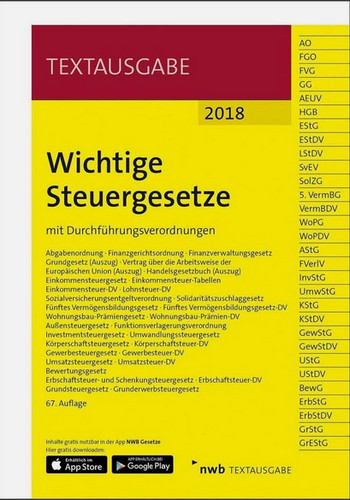 Wichtige steuergesetze mit - steuergesetze,