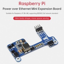 Raspberry Pi 4B/3B+ Ethernet-Netzteil-Erweiterungskarte 802.3af-Netzwerkstandard
