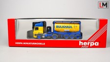 1:87 Herpa DAF CF Tankcontainer Sattelzug LKW Bulkhaul // X_468
