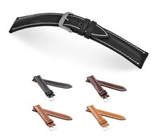 RIOS1931 Uhrenarmband Shell Cordovan "New York", 18-19 mm, 4 Farben, neu!