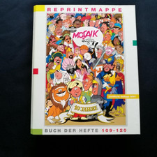 REPRINTMAPPE 10 Hefte 109-120 Mosaik Digedags Hannes Hegen LIMITIERTE Aufl. TOP!