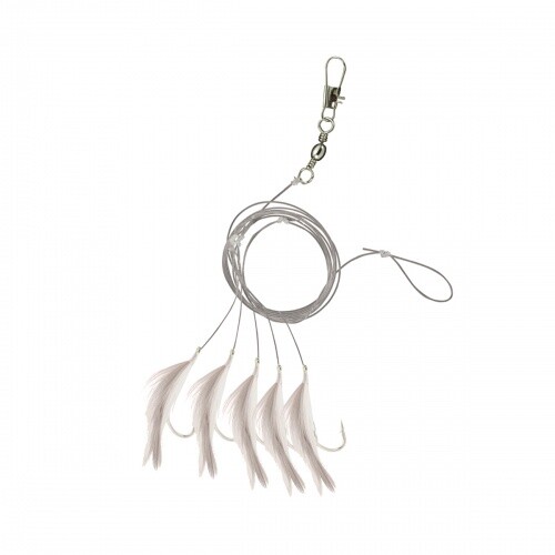 Makrelen system white feathers - makrelen,