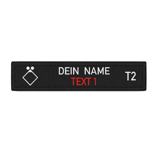 Gruppenführer namen schild - gruppenführer, namen-schild